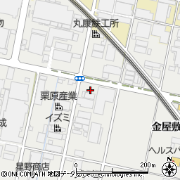 愛知県一宮市明地東下城周辺の地図