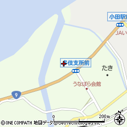 島根県出雲市多伎町小田74周辺の地図