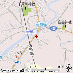 千葉県富津市岩瀬824周辺の地図