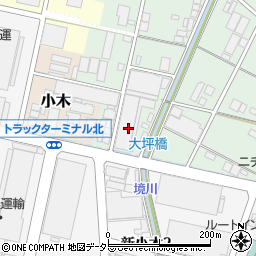 愛知県小牧市舟津1214周辺の地図