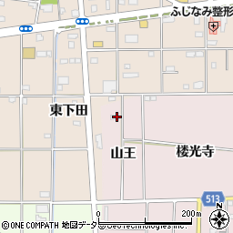 愛知県一宮市大和町戸塚山王周辺の地図