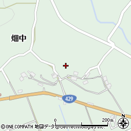 京都府福知山市畑中975周辺の地図