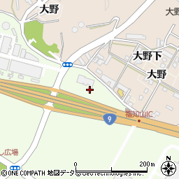 京都銀行福知山市企業交流プラザ ＡＴＭ周辺の地図