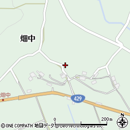 京都府福知山市畑中983周辺の地図