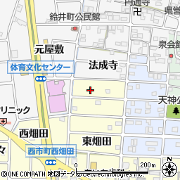 愛知県岩倉市西市町東畑田120周辺の地図