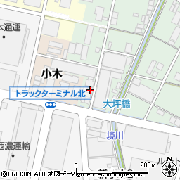 愛知県小牧市舟津1216周辺の地図