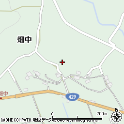 京都府福知山市畑中984周辺の地図