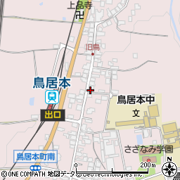 滋賀県彦根市鳥居本町674周辺の地図