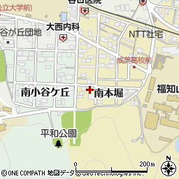 京都府福知山市南本堀501周辺の地図
