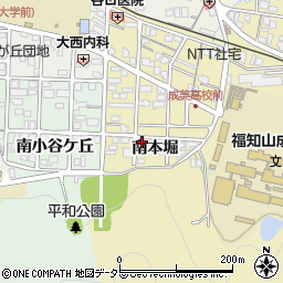 京都府福知山市堀496-3周辺の地図