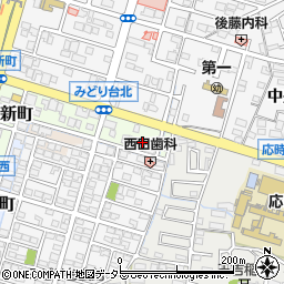 愛知県小牧市東新町36周辺の地図