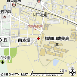 福知山成美高校近く駐車場【ご利用時間：平日9:00～18:00】周辺の地図