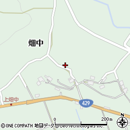 京都府福知山市畑中994周辺の地図