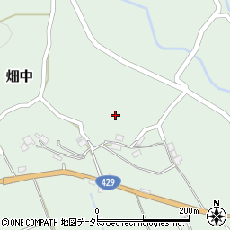 京都府福知山市畑中972周辺の地図