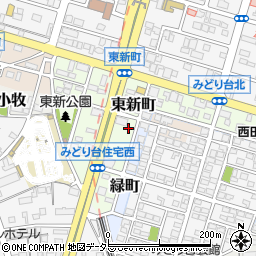 愛知県小牧市東新町143周辺の地図