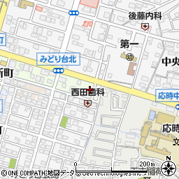 愛知県小牧市東新町34周辺の地図