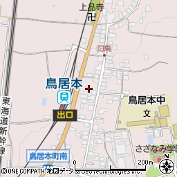 滋賀県彦根市鳥居本町675周辺の地図