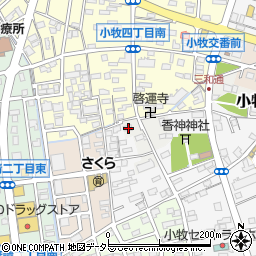 愛知県小牧市小牧2371周辺の地図