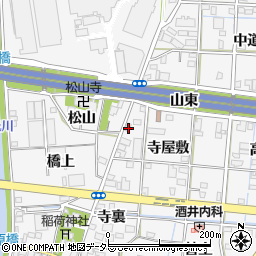 愛知県一宮市萩原町萩原山東1085周辺の地図