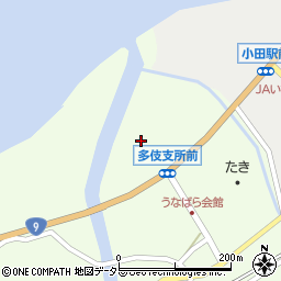 島根県出雲市多伎町小田73周辺の地図