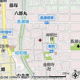 愛知県岩倉市東町東市場屋敷81周辺の地図