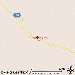 愛知県豊田市小原田代町316周辺の地図