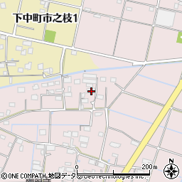 岐阜県羽島市下中町石田36周辺の地図