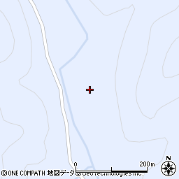 京都府京都市左京区久多上の町343周辺の地図