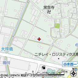 愛知県小牧市舟津1094周辺の地図