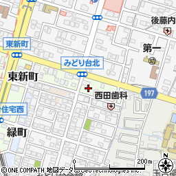 愛知県小牧市東新町38周辺の地図