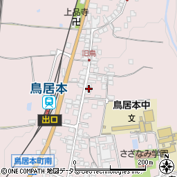 滋賀県彦根市鳥居本町679周辺の地図
