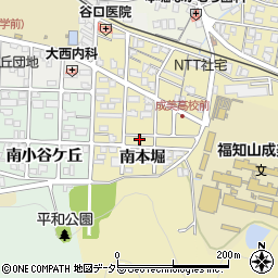 京都府福知山市南本堀1275周辺の地図