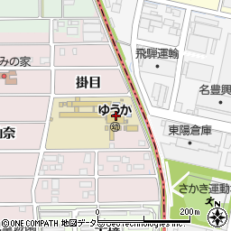 愛知県岩倉市東町掛目23周辺の地図