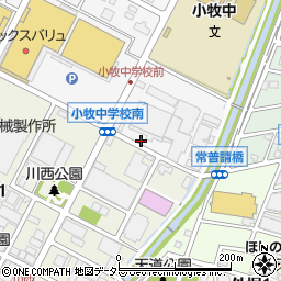 株式会社イーバランス小牧営業所・倉庫周辺の地図