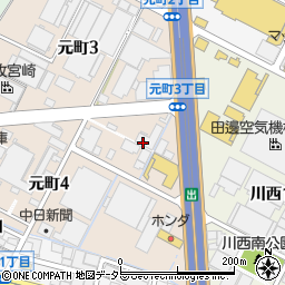 ミナミ金属株式会社　ＲＣ東海愛知工場周辺の地図