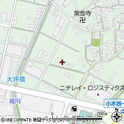 愛知県小牧市舟津1093周辺の地図