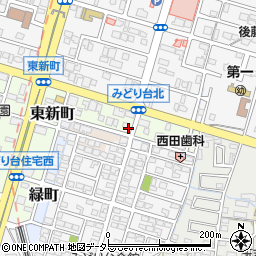 愛知県小牧市東新町40周辺の地図