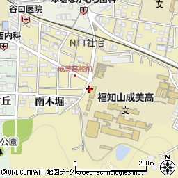 京都府福知山市堀1365-8周辺の地図