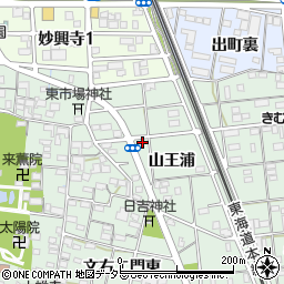 愛知県一宮市大和町妙興寺山王浦59周辺の地図