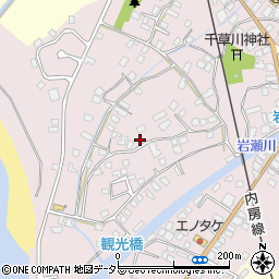 千葉県富津市岩瀬960周辺の地図