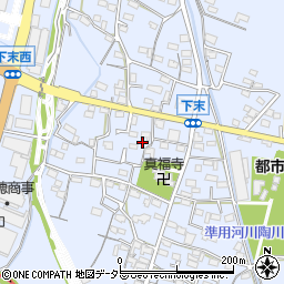 愛知県小牧市下末1206周辺の地図