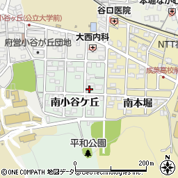 京都府福知山市南小谷ケ丘1303周辺の地図
