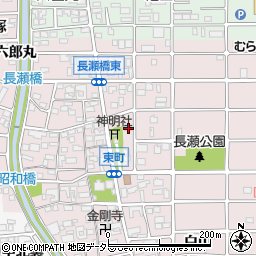愛知県岩倉市東町東市場屋敷317周辺の地図