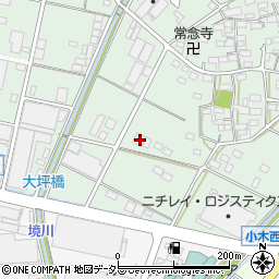 愛知県小牧市舟津1092周辺の地図