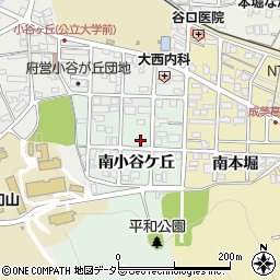 京都府福知山市南小谷ケ丘周辺の地図