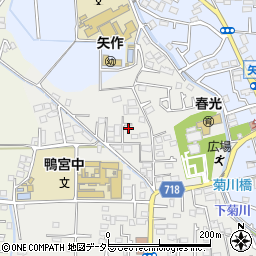 神奈川県小田原市鴨宮521-1周辺の地図
