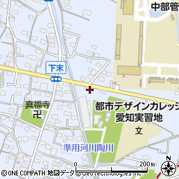 愛知県小牧市下末1474周辺の地図