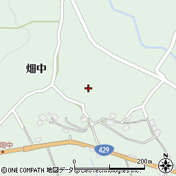 京都府福知山市畑中989周辺の地図
