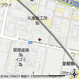 愛知県一宮市明地井之内周辺の地図