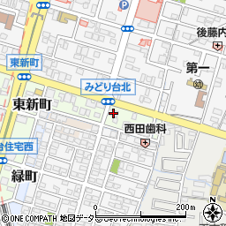 愛知県小牧市東新町28周辺の地図